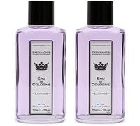 Sansh-Inessance Paris - Eau De Cologne Naturelle À La Lavande Inessance Paris Pour Femmes Et Hommes - Fragrance Sobre Et Facile À Porter - Fabriqué En France - 250ml (Lot De 2)