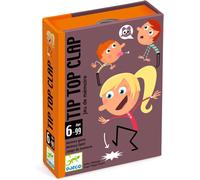 Sansh-Jeu De Cartes Tip Top Clap - Sons Et Mimes Interactifs : Créez Une Suite De Bruits Et De Mîmes Au Rythme Du Jeu ! Mémoire & Coopération - Dès 6 Ans - 32 Cartes