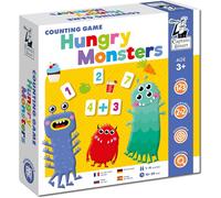 Sansh-Jeu Éducatif Pour Enfants, Monstres Affamés Maths, Comptage, Nombres, Additions Et Soustractions Jeu De Société Pour Garçons Et Filles De 3 Ans (3+) 1-4 Joueurs