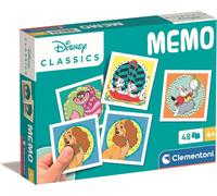 Sansh-Jouet Éducatif Memo Pocket Disney Classics 48 Tiles - Pour Enfants 4-6 Ans, Fabriqué En Italie, 18308