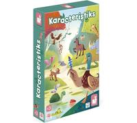 Sansh-- Karacteristiks - Jeu De Société Enfant Éducatif - Thème Animaux - Jeu De Rapidité - 2 À 6 Joueurs - Certifié Fsc - Dès 3 Ans, J02621