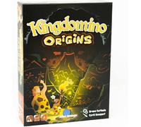 Sansh-- Kingdomino Origins- Jeu De Société Et De Réflexion -Élu Meilleur Jeu De L'année - Jeu De Domino Cro-Magnon - Jeu De Tuile - Auteur Français - A Partir De 8 Ans