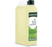 Sansh-Marmados Kolonya Citron 1 Litre Eau Parfumée Turque Dans Un Mini Bidon Après-Rasage Désinfectant Après-Rasage Cologne Turque Traditionnelle Eau De Cologne Citron