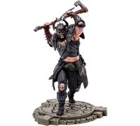 SANSH-McFarlane Toys - Diablo IV - Édition Deluxe Barbarian - Figurine de Collection Haut de Gamme & Accessoires - Personnages Iconiques de Jeux Vidéos - Dès 12 ans -
