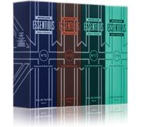 Sansh-Milton-Lloyd Essentials N° 12, N° 15, N° 17 Et N° 19 Parfums De Luxe Pour Hommes, Coffret De 4 X 50 Ml Eau De Parfum Pour Hommes, Coffret Cadeau Aftershave Pour Hommes, Parfum Pour Hommes