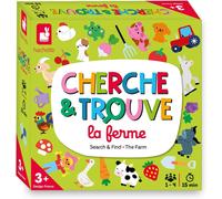 Sansh-- Mon Premier Cherche Et Trouve La Ferme - Jeu De Société Enfant - Jeu D'observation - Dès 3 Ans,J02454