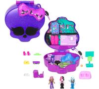 SANSH-Monster High Coffret avec 3 Mini-Figurines Draculaura, Clawdeen Wolf Et Frankie Stein, 10 Accessoires Thématiques Inclus, Jouet Enfant, A Partir De 4 Ans, HVV58
