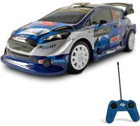 SANSH-Motors, Ford Fiesta WRC, modèle en échelle 1 24, jusqu'à 8 km/h de Vitesse, Jouet pour Enfants 63537, Bleu