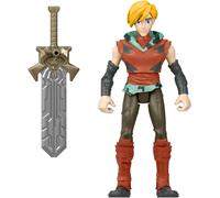 Sansh-Musclor Et Les Maîtres De L'univers Figurine Articulée Prince Adam Inspirée De La Série Animée, Avec Fonction Combat, Jouet Enfant Dès 4 Ans, Hdr50