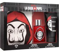 Sansh-Netflix Haus Des Geldes Coffret Cadeau, Eau De Toilette 100 Ml + Gel Douche 150 Ml + Sac De Transport, Parfum Inspiré Ck One, Idée Cadeau Pour Les Fans De Série
