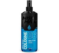 Sansh-Nishman Aftershave Cologne 06 - Aqua D'asil 400ml \U2013 Lotion Après-Rasage Rafraîchissante Pour Hommes \U2013 Parfum De Bergamote, Notes Maritimes, Patchouli & Musc \U2013 Cologne Après-Rasag