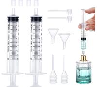 Sansh-Outil De Transfert De Distributeur Parfum, Seringue Parfum 10ml, Entonnoir Transparent Pour Remplissage, Pipette En Plastique, Pompe De Recharge De Parfum, Pour Transfert De Parfum