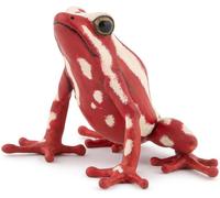 SANSH-PAPO - Figurine Grenouille à fléau Tricolore - Animaux de la forêt Tropicale - à Collectionner - pour Les Enfants - garçons et Filles - à partir de 3 Ans