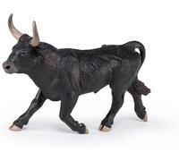 SANSH-PAPO -Figurine Peinte A La Main -La Vie à la Ferme -Taureau Camarguais-51182-À Collectionner-pour Enfants - Filles et Garçons - A Partir de 3 Ans