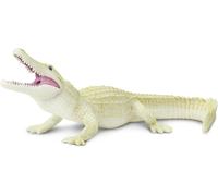 Sansh-Plastoy - 2919-29 - Figurine - Animal - Alligator Blanc