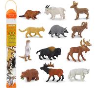 Sansh-Plastoy - 6970-04 - Figurine - Animal - Tubo Figurine - Animal De La Foret