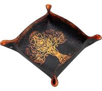 Sansh-Plateau À Dés - Dice Tray Pour Jeux De Société Et Rpg - Livre Des Merveilles, Chi-Chi, Roll Player, C'est Moi Qui Le Coupe !, Ashes: Renaissance Des Cendres, Forgerons Du Destin - Arbre Mythiqu