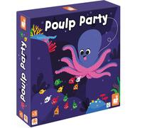 Sansh-- Poulp Party - Jeu De Société Enfant - Jeu D'adresse Et De Réflexion - 1 À 4 Joueurs - Certifié Fsc - Dès 5 Ans - J02622