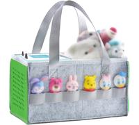 Sansh-Sac De Transport Pour Toniebox Starter Set Et Accessoires, Sac De Rangement En Feutre Pour Figurine Tonies Et Toniebox Étui De Transport Tonies Avec Poignée Pour Toniebox Et Accessoires (Vert H