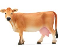 SANSH-schleich 13967 Vache Jersiaise, dès 3 ans, FARM WORLD - figurine, 4 x 14 x 8 cm