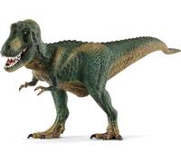 Sansh-Schleich 14587 Dinosaurs ¿ Tyrannosaure Rex, Figurine T-Rex Avec Détails Réalistes Et Mâchoire Mobile, Jouet Dinosaure Inspirant L'imagination Pour Enfants Dès 4 Ans, Vert Foncé
