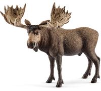 Sansh-Schleich 14781 Élan, Mâle, Dès 3 Ans, Wild Life - Figurine, 13 X 7 X 11 Cm