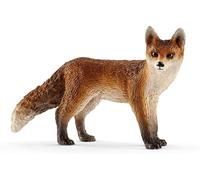 SANSH-schleich 14782 Renard, dès 3 ans, WILD LIFE - figurine, 3 x 8 x 5 cm, Marron
