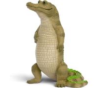 SANSH-schleich 14913 Rick le crocodile , dès 3 ans, L¿ÉCOLE DES ANIMAUX MAGIQUES - figurine, 5 x 9 x 6 cm