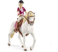 SANSH-schleich 42540 HORSE CLUB - Cavalière Sofia et Blossom, avec 10 éléments inclus dont 1 cheval andalou, coffret figurines pour enfants de 5 ans et plus
