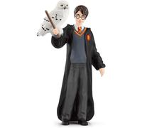 SANSH-schleich 42633 Harry et Hedwige, dès 6 ans, WIZARDING WORLD - figurine, 4 x 2,5 x 10 cm, Noir