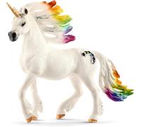 Sansh-Schleich 70523 Licorne Arc-En-Ciel, Mâle, Dès 5 Ans, Bayala - Figurine, 15 X 9 X 18 Cm