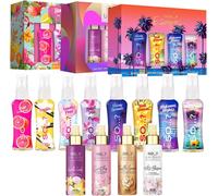 Sansh-So¿? Summer Escapes, Body Mist By So¿? & Unique Coffret Cadeau Brume Corporelle Parfumée Pour Femme (4x50ml) Lot De 3