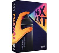 Sansh-Subverti Mixart - Jeu De Cartes Rapide Et Amusant - Dès 8 Ans - Rapidité Et Observation - Jeu D'ambiance Idéal En Famille Et Entre Amis - De 1 À 6 Joueurs - Domino Réinventé