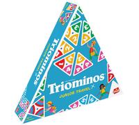 Sansh-- Triominos Juinior Voyage - Jeu De Dominos Évolutif - Jeu Educatif Pour Enfants Dès 4 Ans - Dominos À 3 Côtés - Apprentissage Des Couleurs, Chiffres Et Calculs - 1 À 4 Joueurs - 20 Min