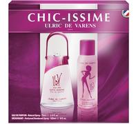 Sansh-Ulric De Varens - Coffret Parfum Femme Chic-Issime - Eau De Parfum 75 Ml + Déodorant Spray 125 Ml - Floral Blanc - Made In France