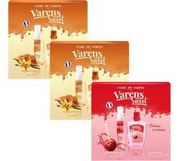 Sansh-Ulric De Varens - Set 3 Coffrets Parfums Femme - 1 Coffret Varens Sweet Pomme D'amour Edp 50ml + Vapo Spray 20ml - 2 Coffrets Varens Sweet Vanille Caramel Edp 50ml + Vapo Spray 20ml
