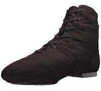 Sansha Soho Jazz Chaussures à Lacets, Noir, 11 Women/7 Men