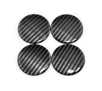 SANSHAOS 4 Pièces Autocollants Cache Moyeu pour Seat FR Cupra Leon 2 mk2 5f Ibiza Altea Alhambra, Autocollant avec Emblème Centre de Jante Capuchons Moyeu Roue Bouchon Voiture Accessoires