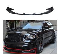 SANSHAOS Lèvre de Pare-Chocs Spoiler Avant Diffuseur pour Jeep Grand Cherokee SRT 2013-2016 SRT8 2012-2013 2015-2016, ABS Becquets Avant Front Spoiler Lip Splitter Protection Accessoires