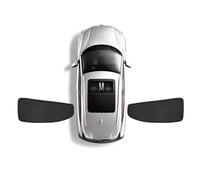 SANSHAOS Pare Soleil Voiture Rideau pour VW Touareg 3 (III) CR7 I 2018-2023 2024 2025, Chaussette Voiture Pare Protection UV Chaleur Protection de la Vie Privée, Noir,2pcs Rear Side Windows