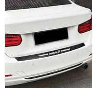 SANSHAOS Protection de Pare-Chocs Arrière Fibre de Carbone pour Mazda 3 Mazda3, Plaque Seuil de Coffre Film Protection Seuil de Coffre