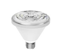 SANSI Ampoule horticole 24 W pour plantes d'intérieur, étanche IP54, full spectrum, culot E27 4000 K avec lentille optique pour un PPFD élevé