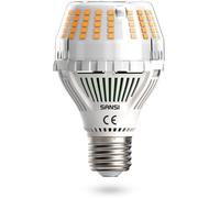 SANSI Ampoule LED à vis E27 20W, équivalent à une ampoule à incandescence de 200W, 3000 lm blanc chaud 3000K