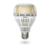 SANSI Ampoule LED E27 Blanc Froid Puissante 5000Lumens, Ampoule LED 30W 5000K (Ampoule Incandescente 450W Équivalent) Non-dimmable pour Éclairage Intérieur (Angle de rotation 270°)