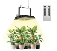 SANSI Lampe de Plantes 45W (340W eq.), Spectre Complet, IP65 | Lampe de Coissance Horticole LED pour Germination Croissance des Plantes Fleurs Légumes