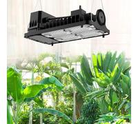 SANSI Lampe horticole LED 100 W pour plantes d'intérieur, équivalent à 1000 W, format 60 x 120 cm, spectre complet, intensité variable, lentille optique pour un PPFD élevé, économie d'énergie.