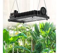 SANSI Lampe Horticole LED Dimmable 1000W, Lampe de Culture Plantes à Spectre Complet, Lampe de Serres IP54 Étanche à Économie d'Énergie 90% pour Germination Croissance Floraison (PPF 158 umol/s)