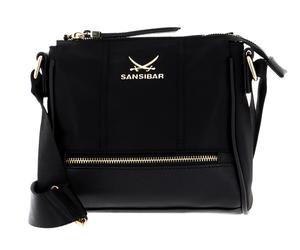 Sansibar sac à épaule bandoulière Zip Bag Black