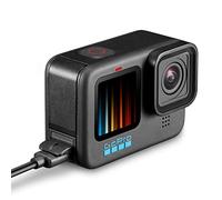 SanSixi Nouveau Couvercle Latéral de Batterie pour GoPro Hero 10 9 Black Couvercle de Porte de Batterie Amovible Port de Charge pour Go Pro Hero9 Accessoires GoPro9 avec Bouchon Anti-poussière