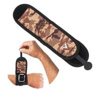 Sansolid Étui de protection pour montre intelligente - Taille unique pour écran et bracelet - Compatible avec Apple Watch, Samsung Galaxy, Garmin, Fitbit et plus encore - Marron camouflage
